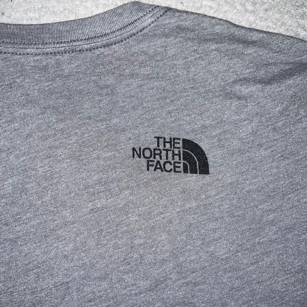 The North Face Evolution‎ Pack Never Stop Exploring T Shirt Sz S Gray Donkey Tee - Picture 4 of 9
